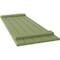 Ekena Millwork Americraft 5-Board (2 Batten) Wood Joined Board-n-Batten Shutters w/Ellipt Top, ARW101BE518X77MGH, PR ARW101BE518X77MGH - alternate 5